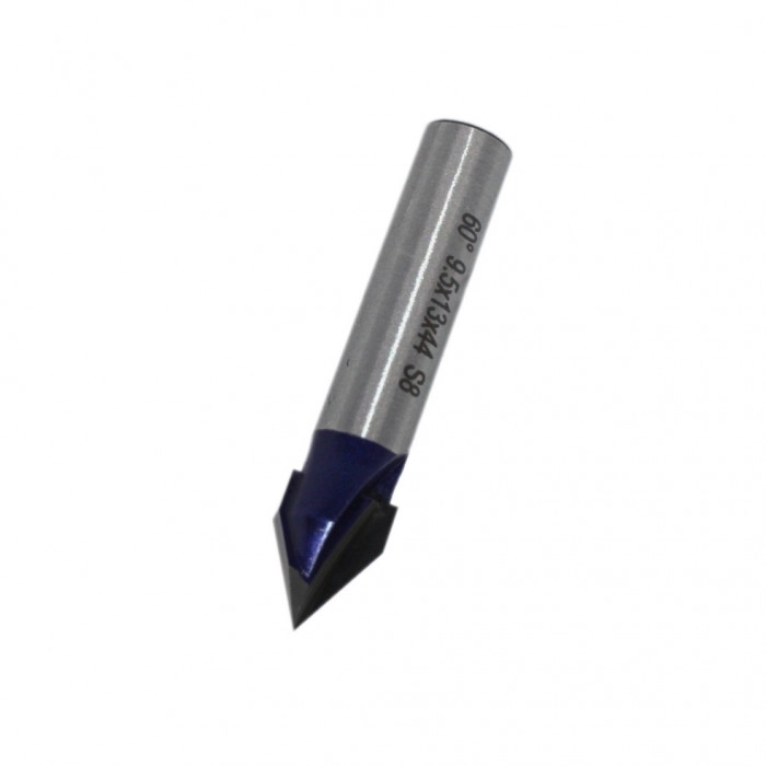 Фреза v-образная для гравировки 90° 12.7×13х44 S8 TRV1213448 Tapper